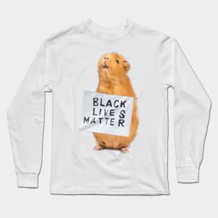 Guinea Pig Black Lives Matter Long Sleeve T-Shirt